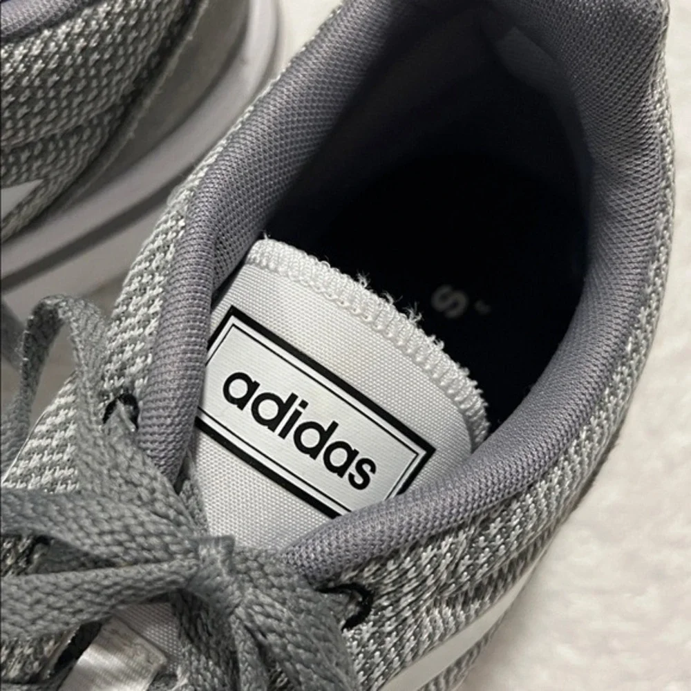 Adidas Lite Racer Sneakers Mens Size 12 Gray Athletic‎ B96555 Mesh Running Shoes